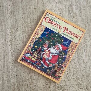 Vintage A Golden Book The Golden Christmas Treasury Book